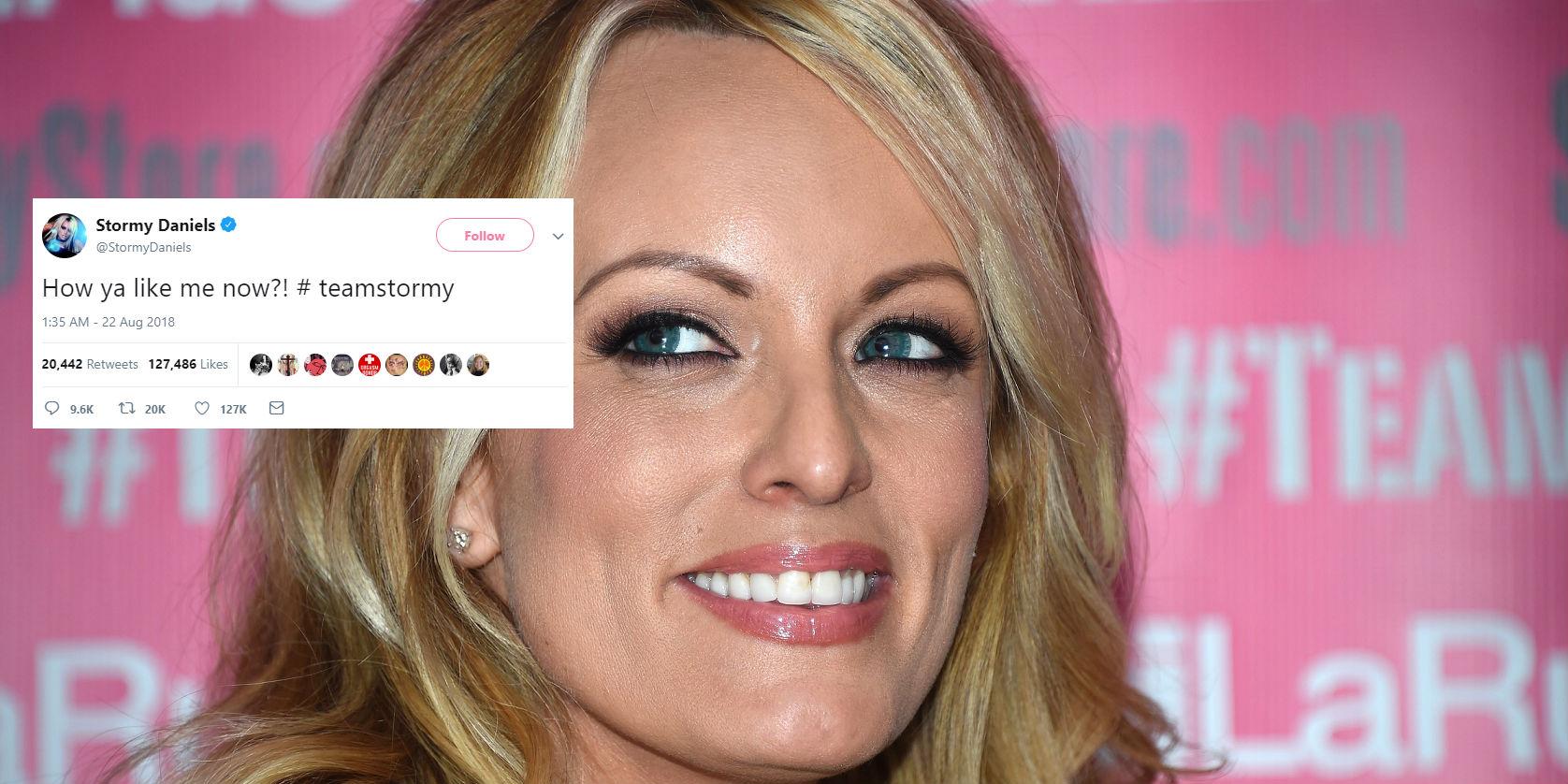 Stormy Daniels' response to the Trump/Cohen debacle may have won the ...