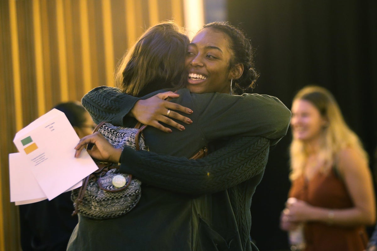 GCSE results day: Top grades and pass rates rise despite headteacher backlash at tougher exams