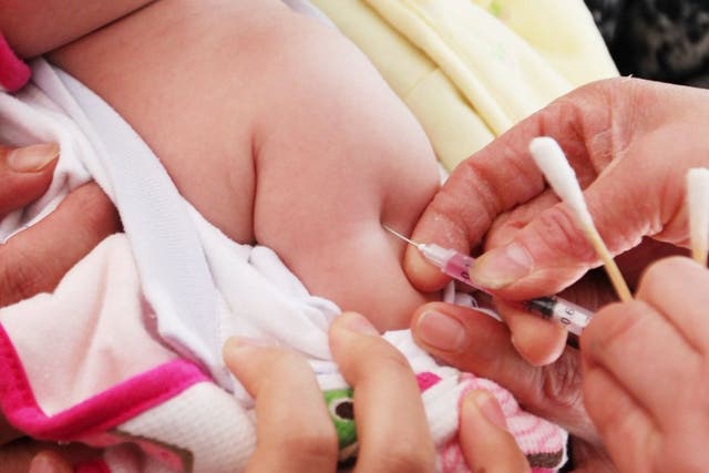 The vaccination of children is not mandatory in the UK 