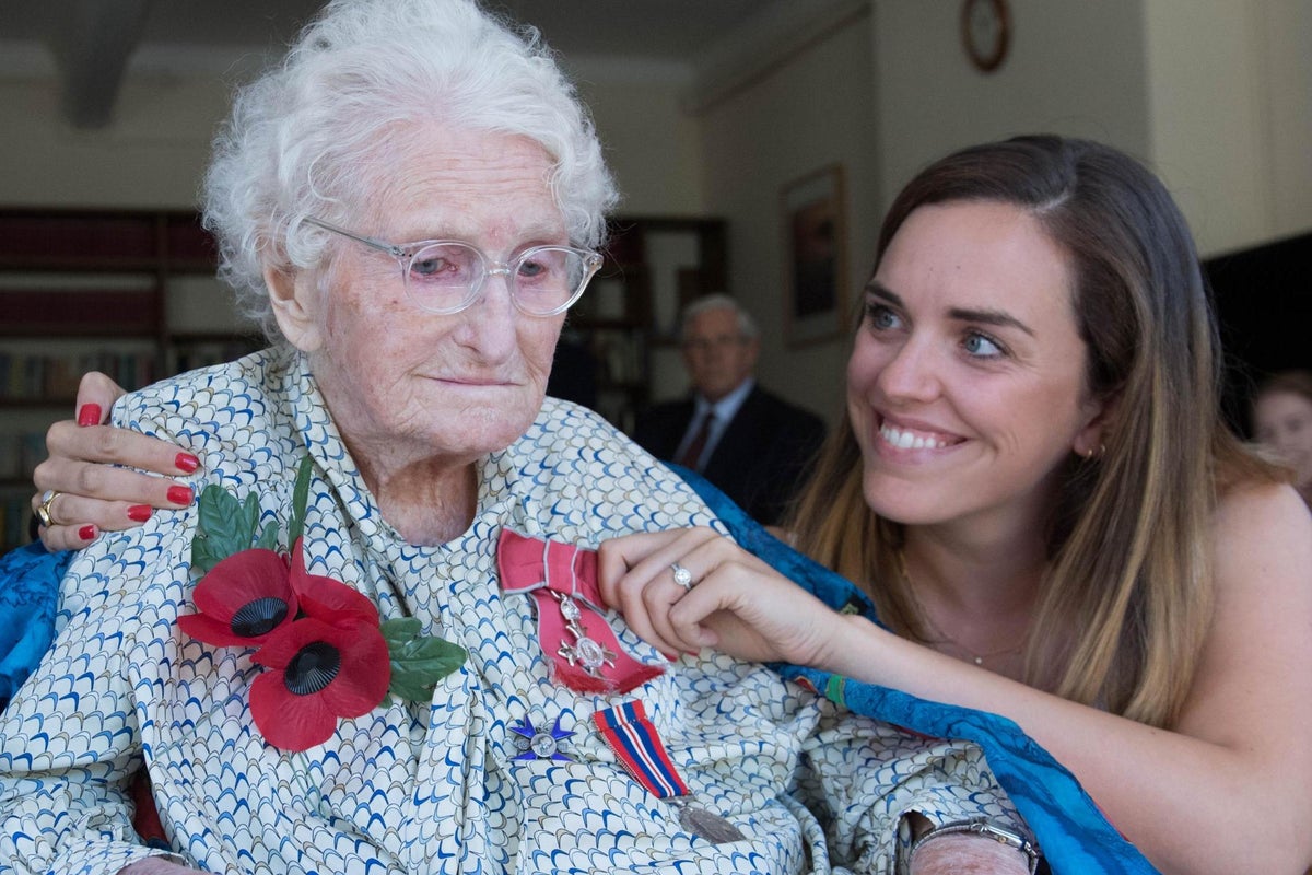 Britain's longest-serving poppy seller dies aged 103 – days after ...