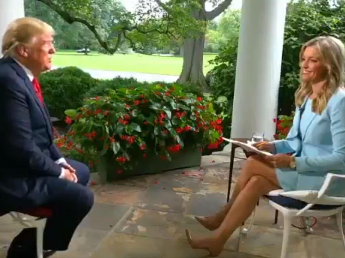 Donald trump interview with black journalist