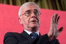 Labour not taking new Brexit deal vote off the table, McDonnell says