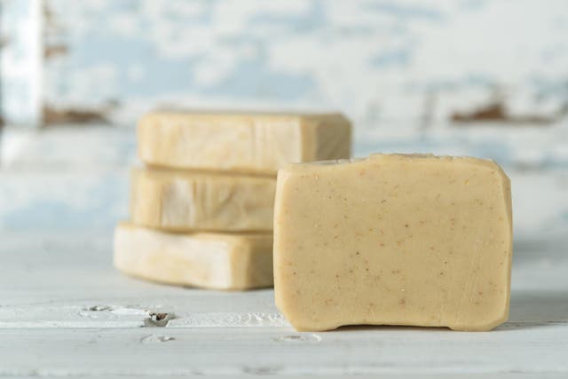 Many shampoo bars are made of natural ingredients