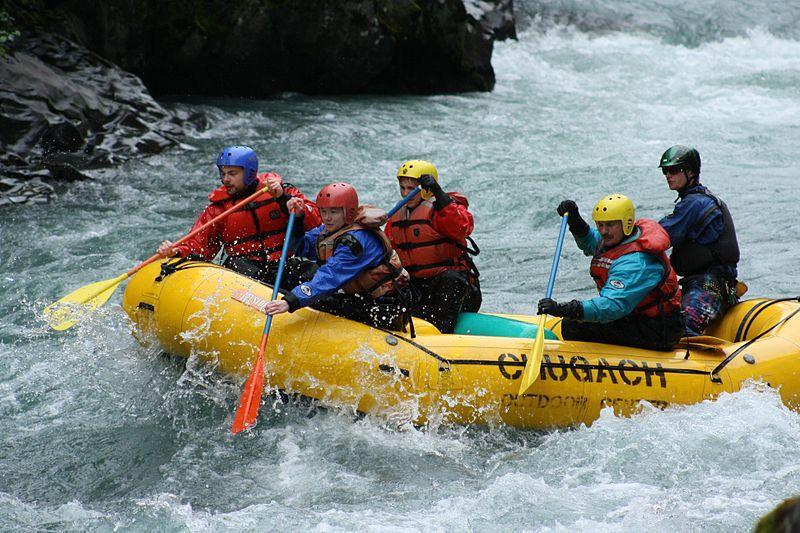 Whitewater rafting in Alaska. Photo: Keith Parker (Creative Commons)
