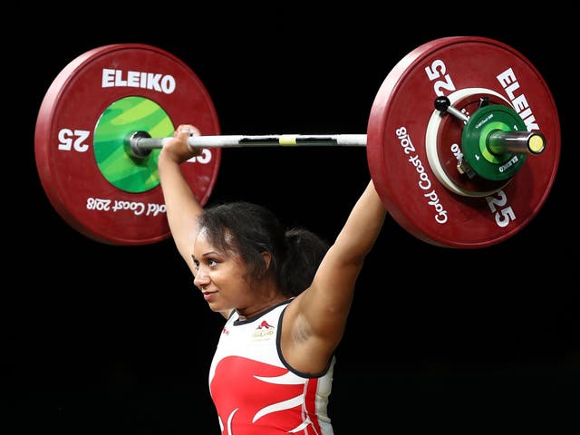 Zoe Smith won silver in the 63kg final at the Commonwealth Games