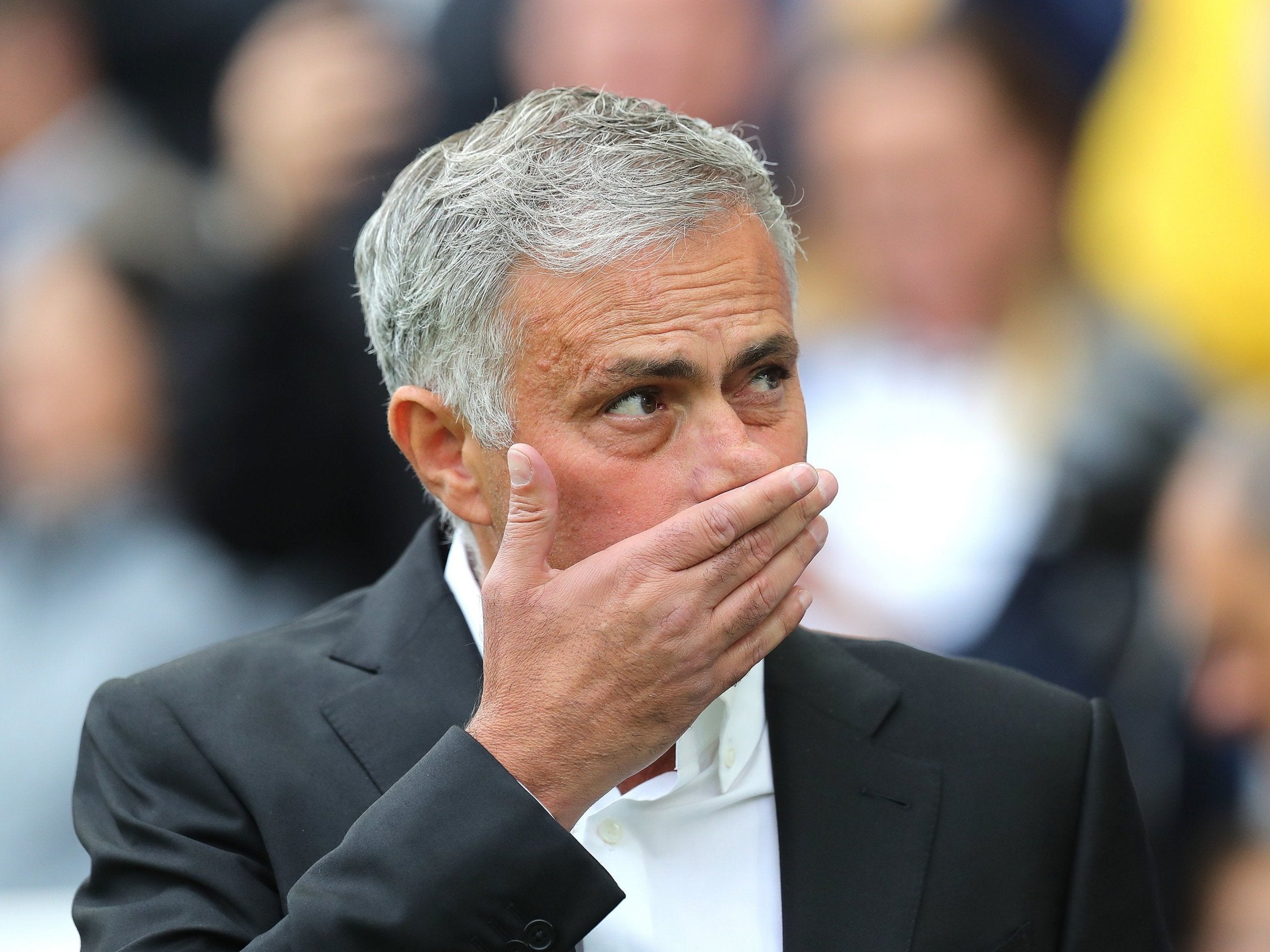 Mourinho is under increasing pressure at United