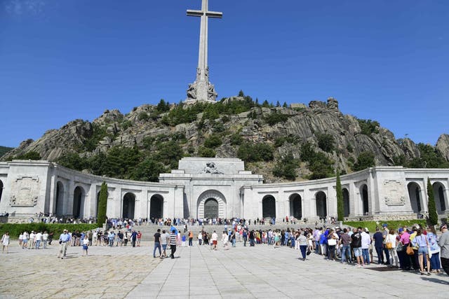 A plan to remove the dictator's remains from the Valley of the Fallen is contentious