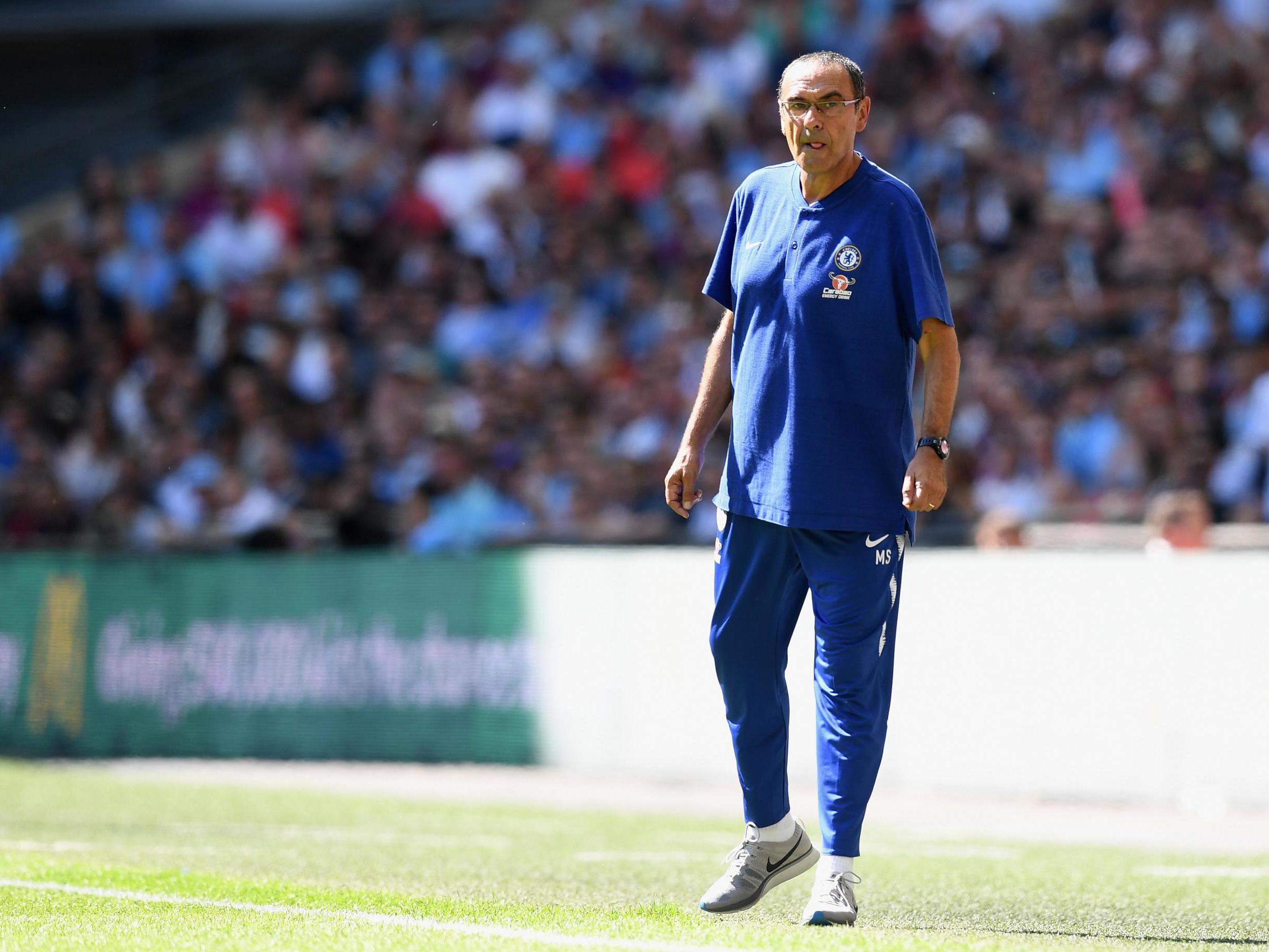 Maurizio Sarri's tracksuit has attracted almost as much coverage as his decision to ditch Antonio Conte’s back five
