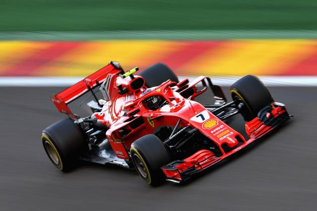 Kimi Raikkonen was fastest in second practice