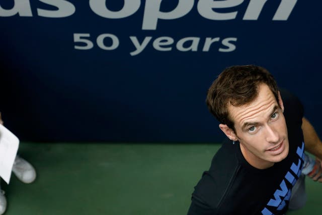 Andy Murray is playing in his first grand slam of the year