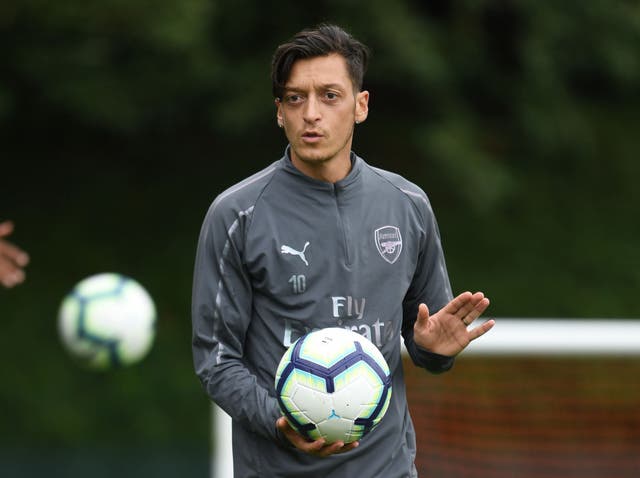 Mesut Ozil's absence overshadowed the win