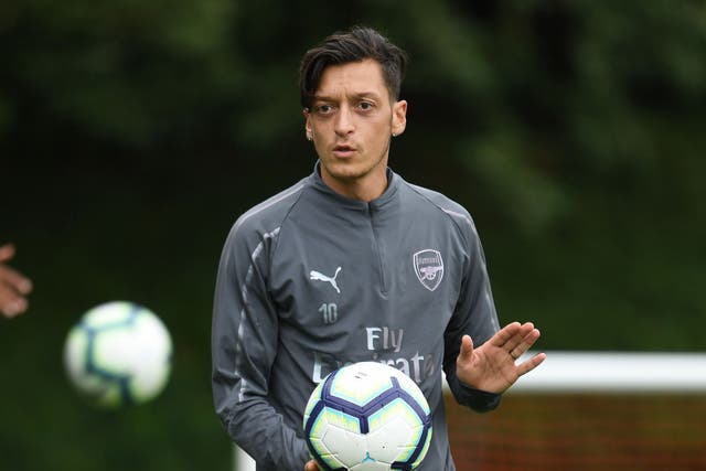 Mesut Ozil's absence overshadowed the win