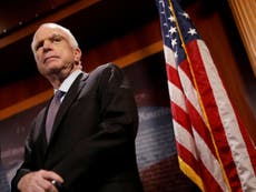 Donald Trump 'blocks White House statement on McCain'