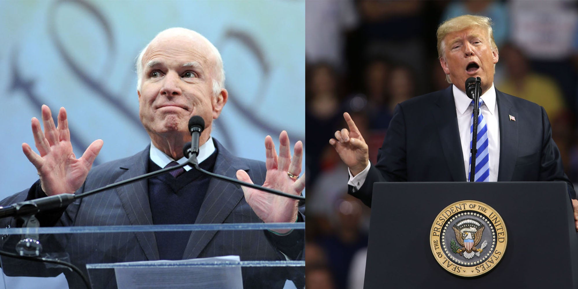 9 times John McCain defied Donald Trump | indy100