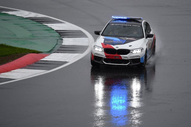 The British Grand Prix was cancelled due to bad weather