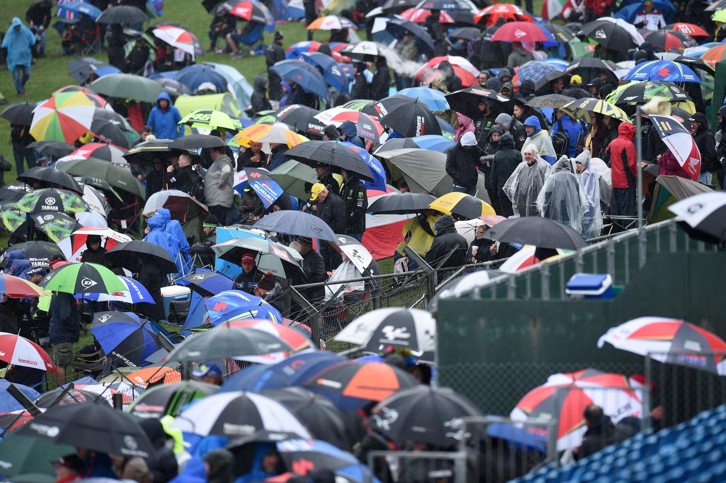 Thousands of fans were left disappointed as all races were cancelled