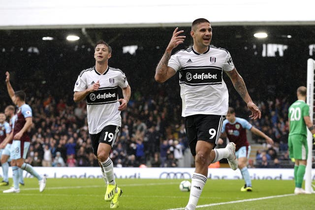 Aleksandar Mitrovic hit two goals for Fulham in the space of two minutes