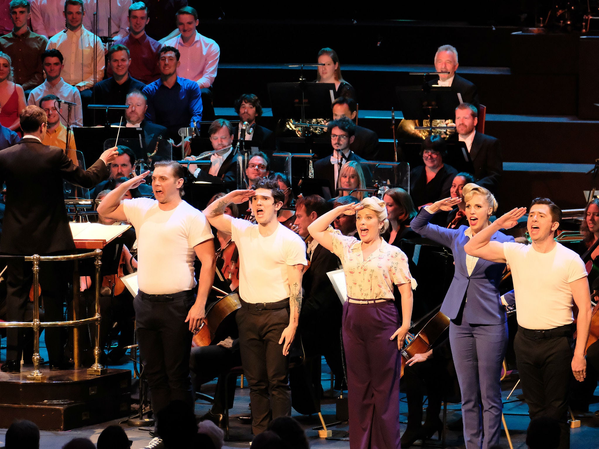 Leonard, we salute you: John Wilson conducts the London Symphony Orchestra in a performance of ‘On The Town’ at the Proms