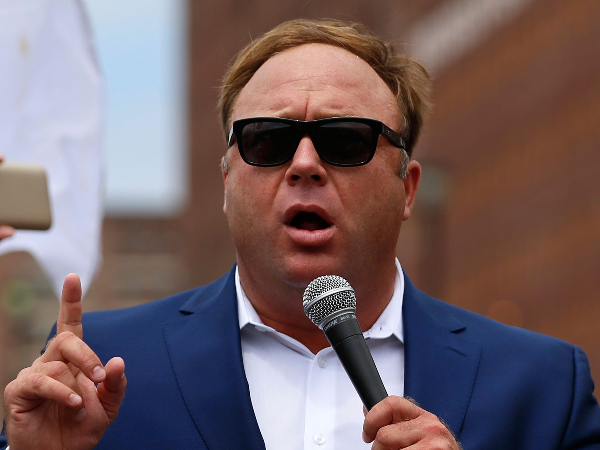 Alex Jones spotted with transgender pornography on phone ...