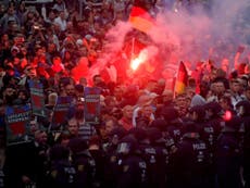 Far-right 'vigilantes' clash with anti-fascists over Germany killing