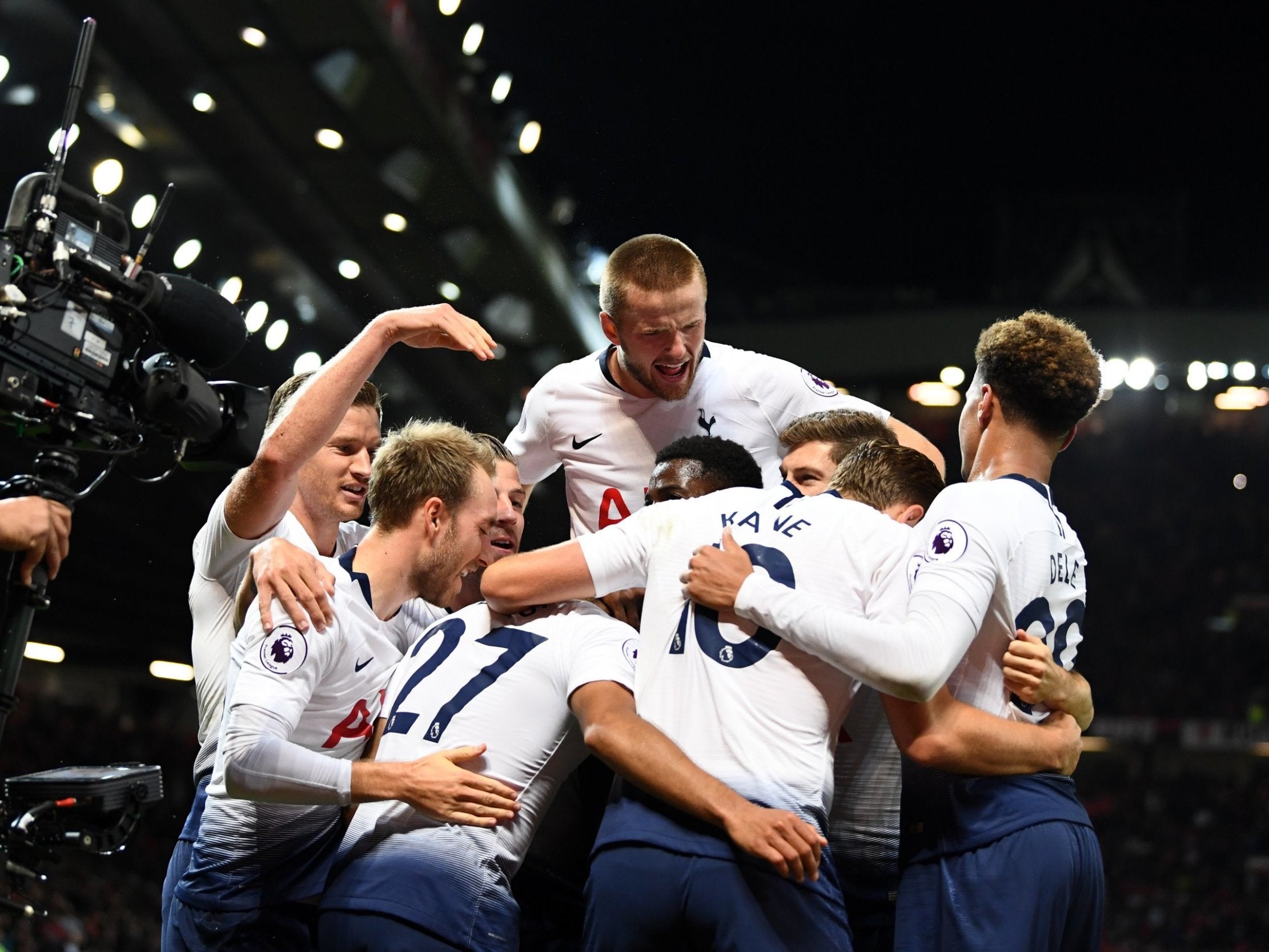 It was a historic night for Tottenham (Getty Images)