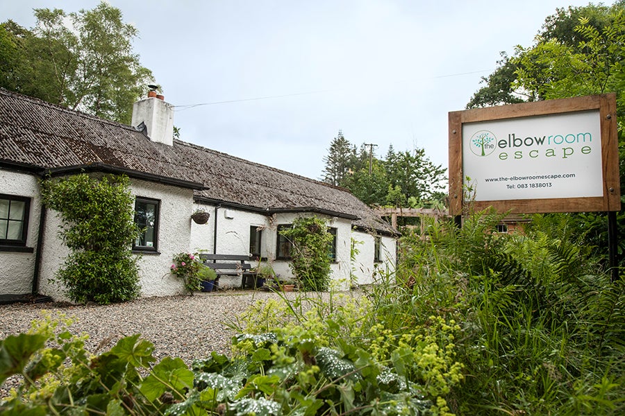 The hotel is surrounded by countryside