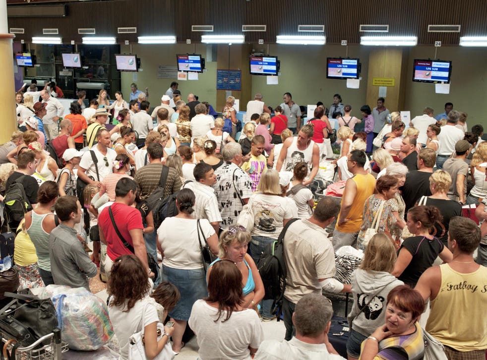 Queues at check-in are a common source of frustration