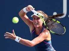 Konta well beaten by sixth seed Garcia in US Open first round