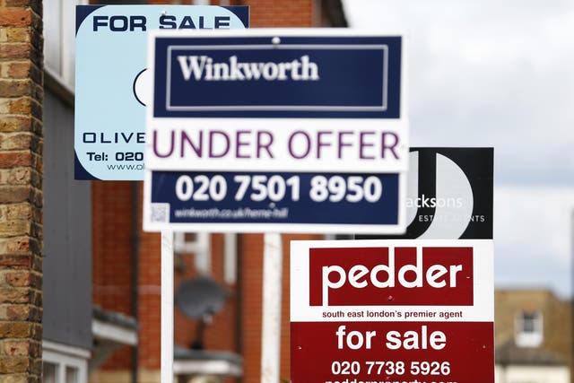 The average asking price has fallen to £305,500 this month 