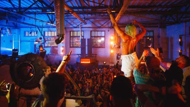 Mykki Blanco performs at Brave! festival in Kiev