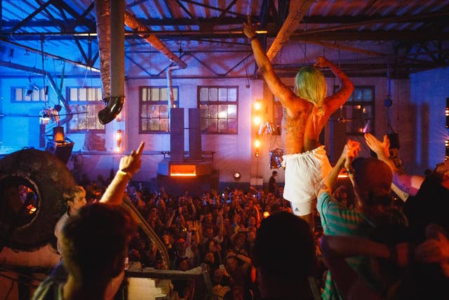 Mykki Blanco performs at Brave! festival in Kiev