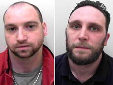 Two convicted rapists on run after escaping prison by forcing door