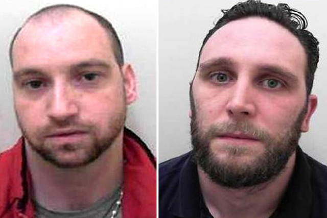 John-Paul Knowlson and Stuart O’Neill absconded from HMP Leyhill in Gloucestershire