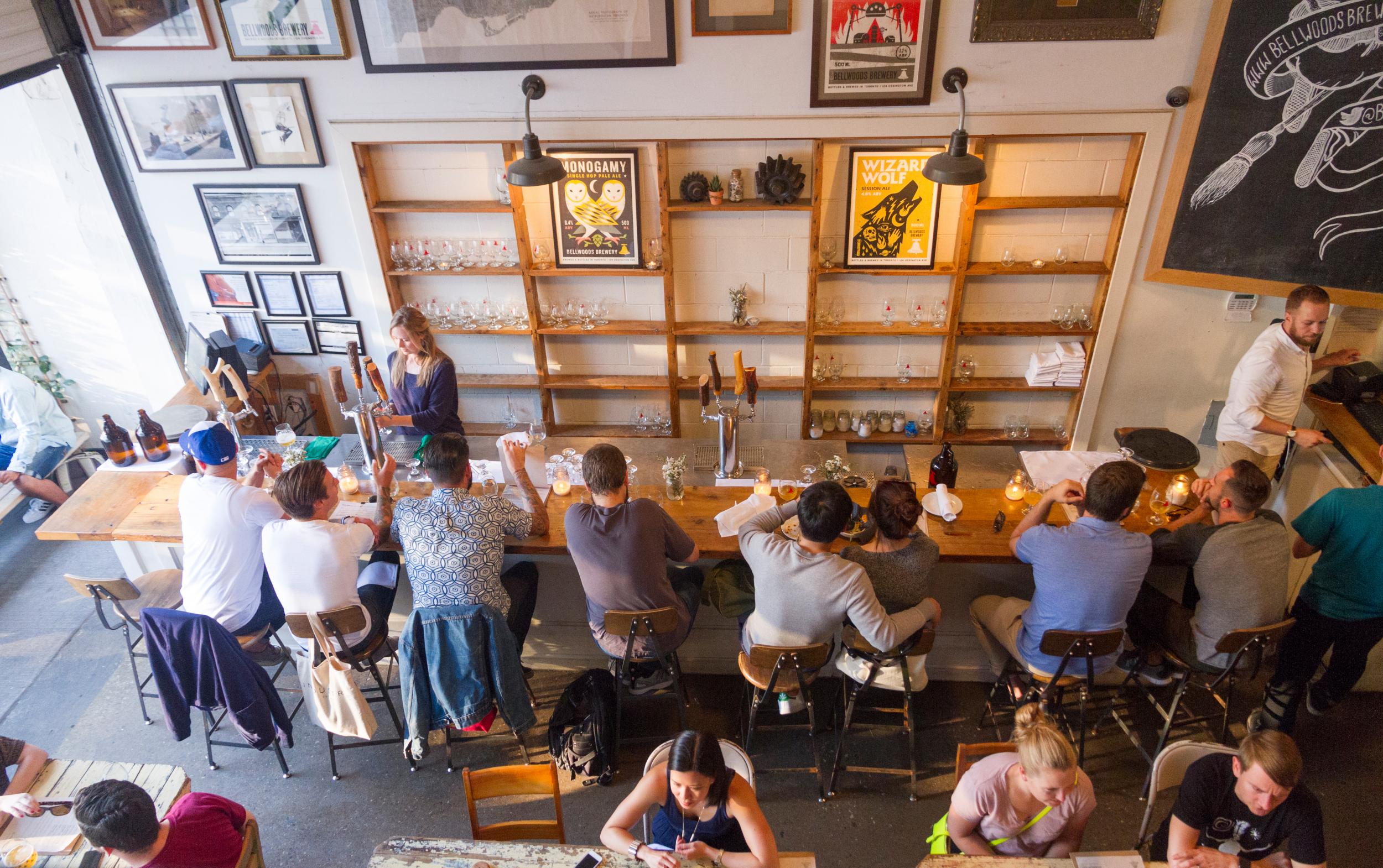 Toronto has a lively bar scene