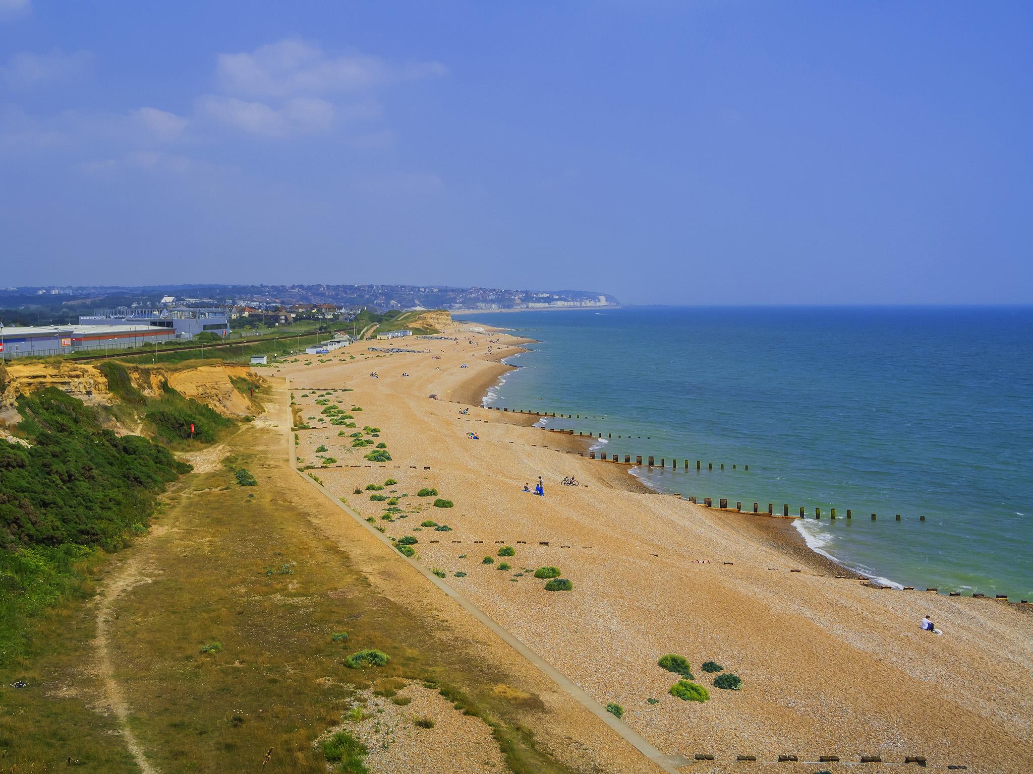 Bexhill is a popular swimming spot on the Sussex coast