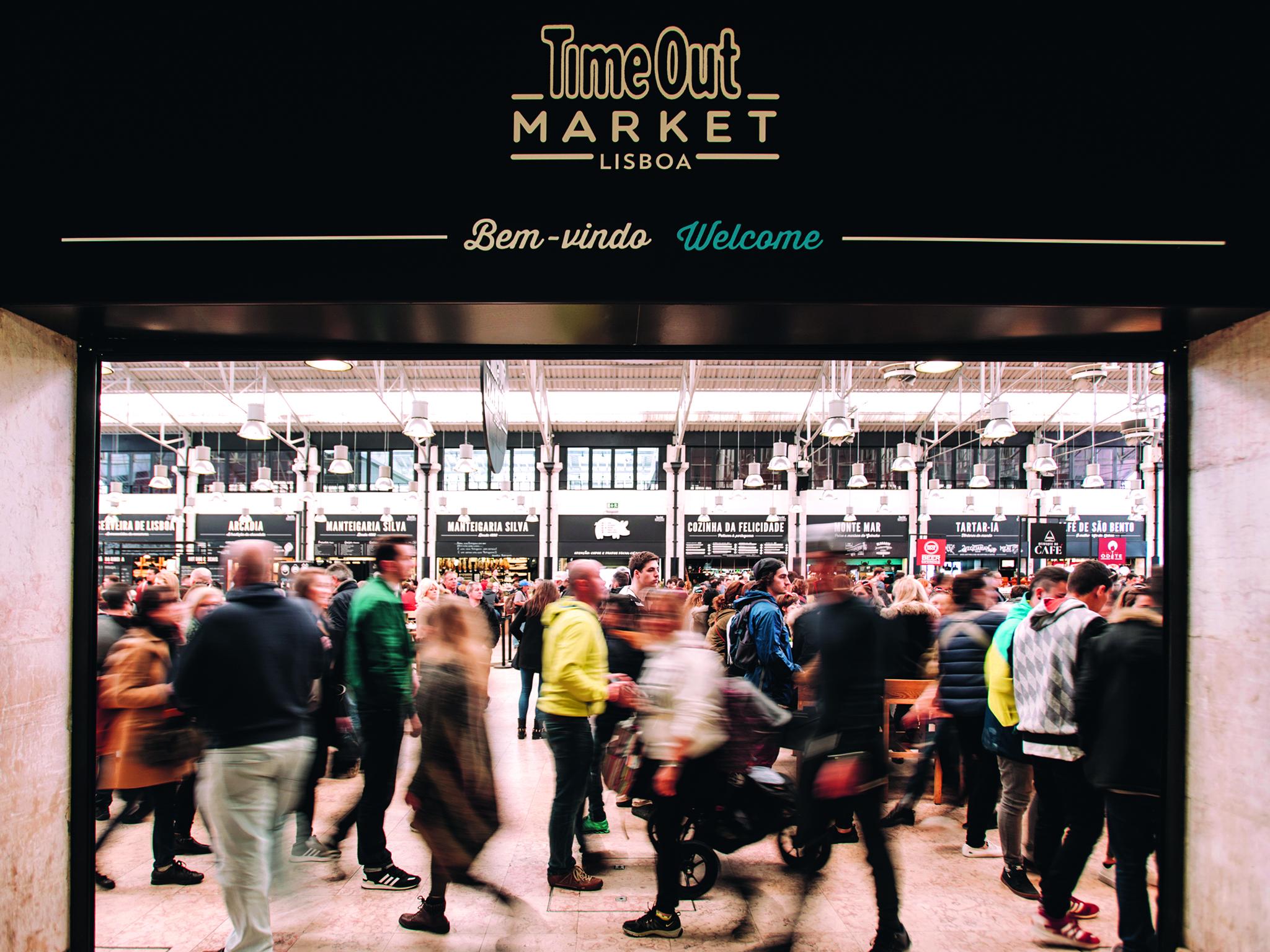 Time Out’s Lisbon food hall, opened in 2014 (Time Out)