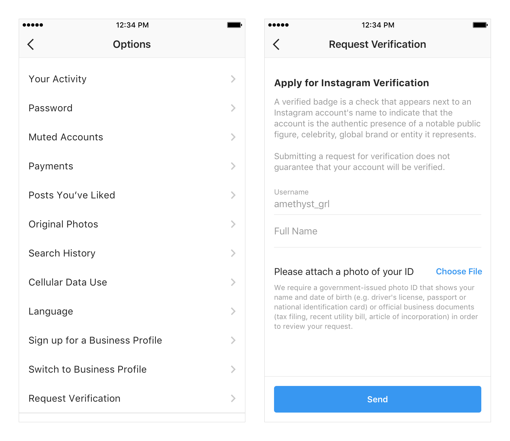 How to Verify Your Instagram Account