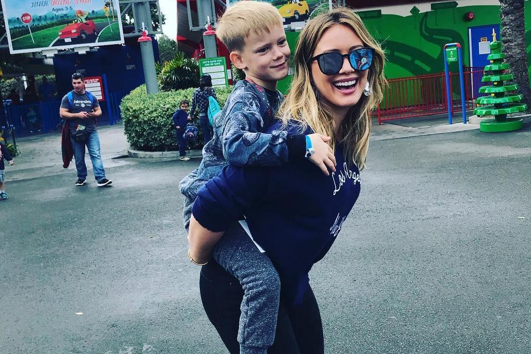Hilary Duff says she's not interested in what mum-shamers have to say (Instagram)