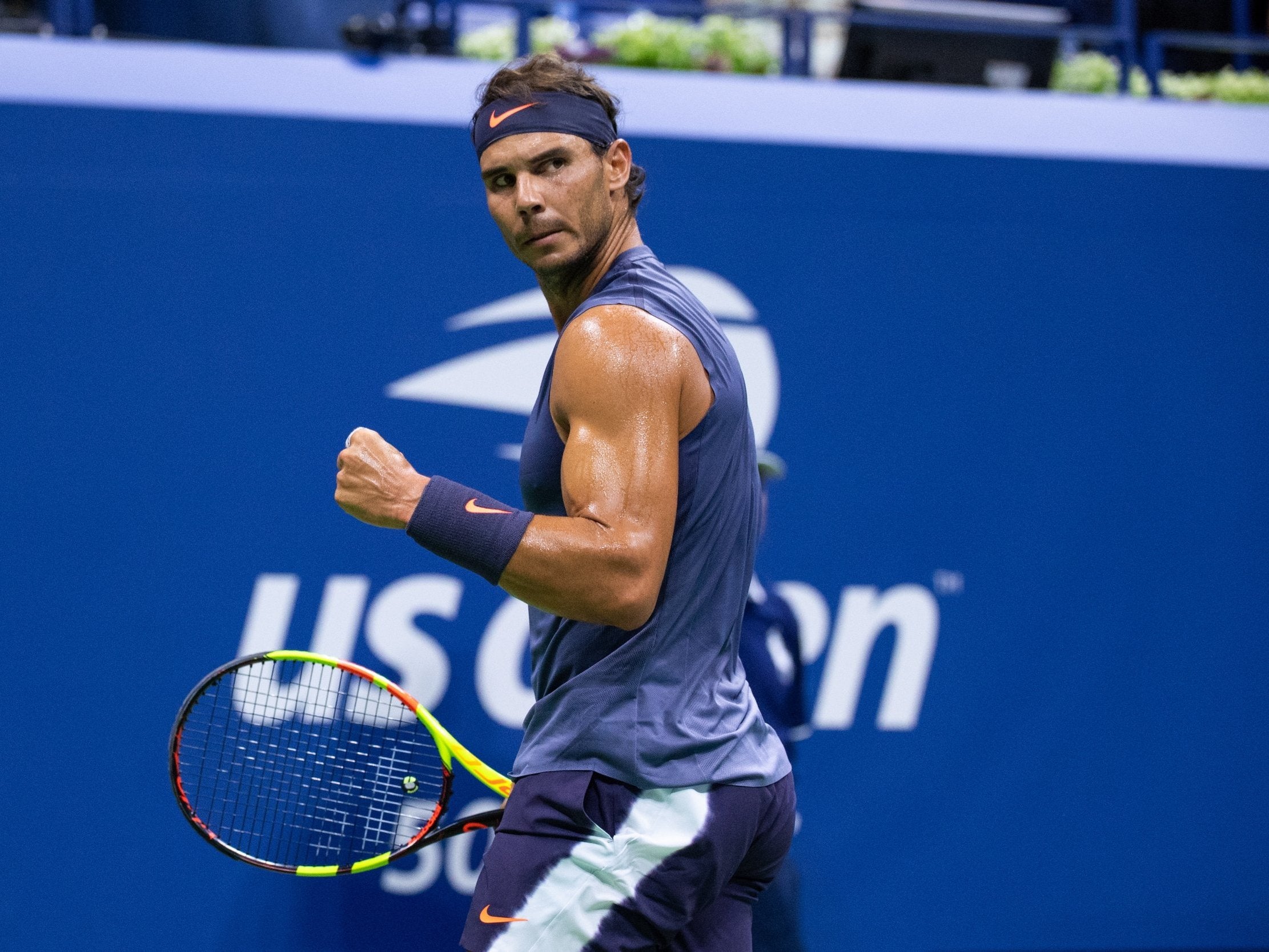 US Open Rafael Nadal in ominous form to cruise through to third round and warns improvement is on the way The Independent The Independent