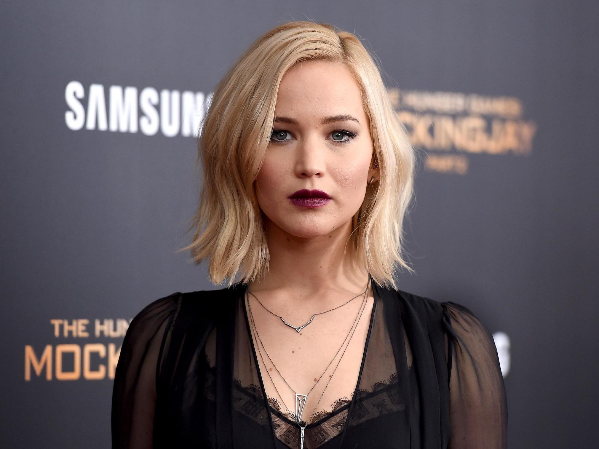 Jennifer Lawrence Leaked Nudes – Telegraph