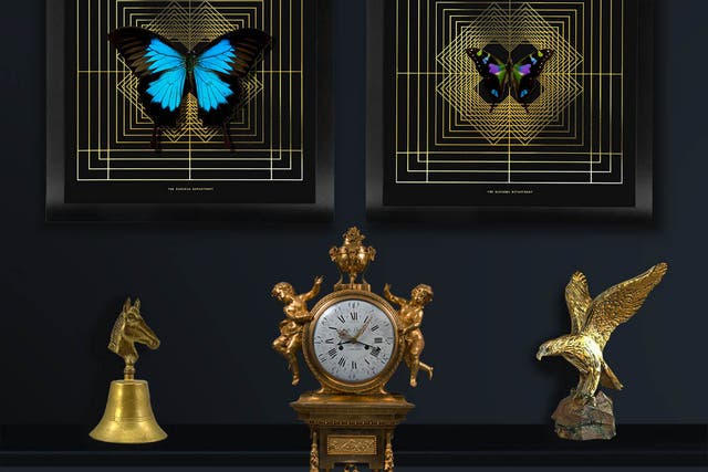 A golden age: the Curious Department’s Deco Square artworks are good enough for Gatsby, from ?60