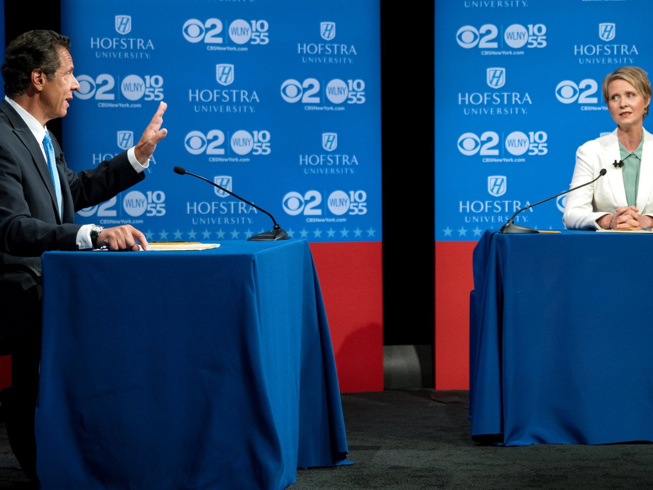 The candidates disagreed on a range of issues that divided them during the debate