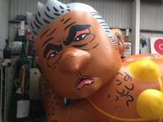 Sadiq Khan mocks balloon protest and says ‘yellow is not his colour’