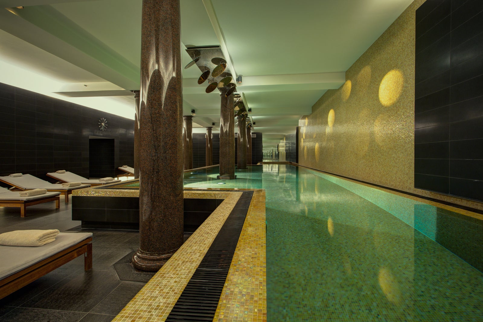 After pounding pavements, relax in the extensive spa at Hotel de Rome