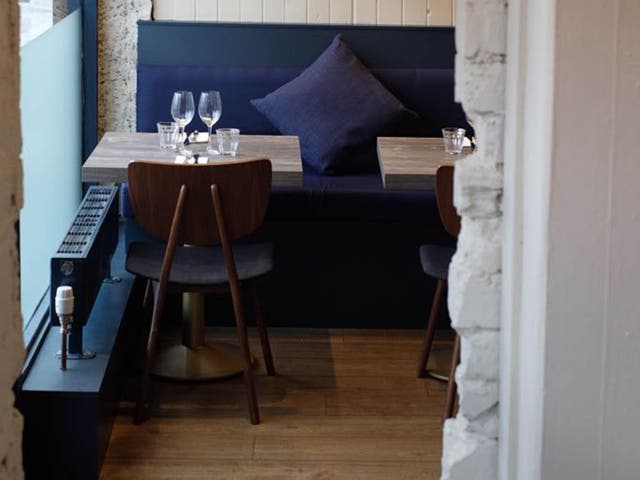 When a restaurant and kitchen are small but perfectly formed, so too must the menu be