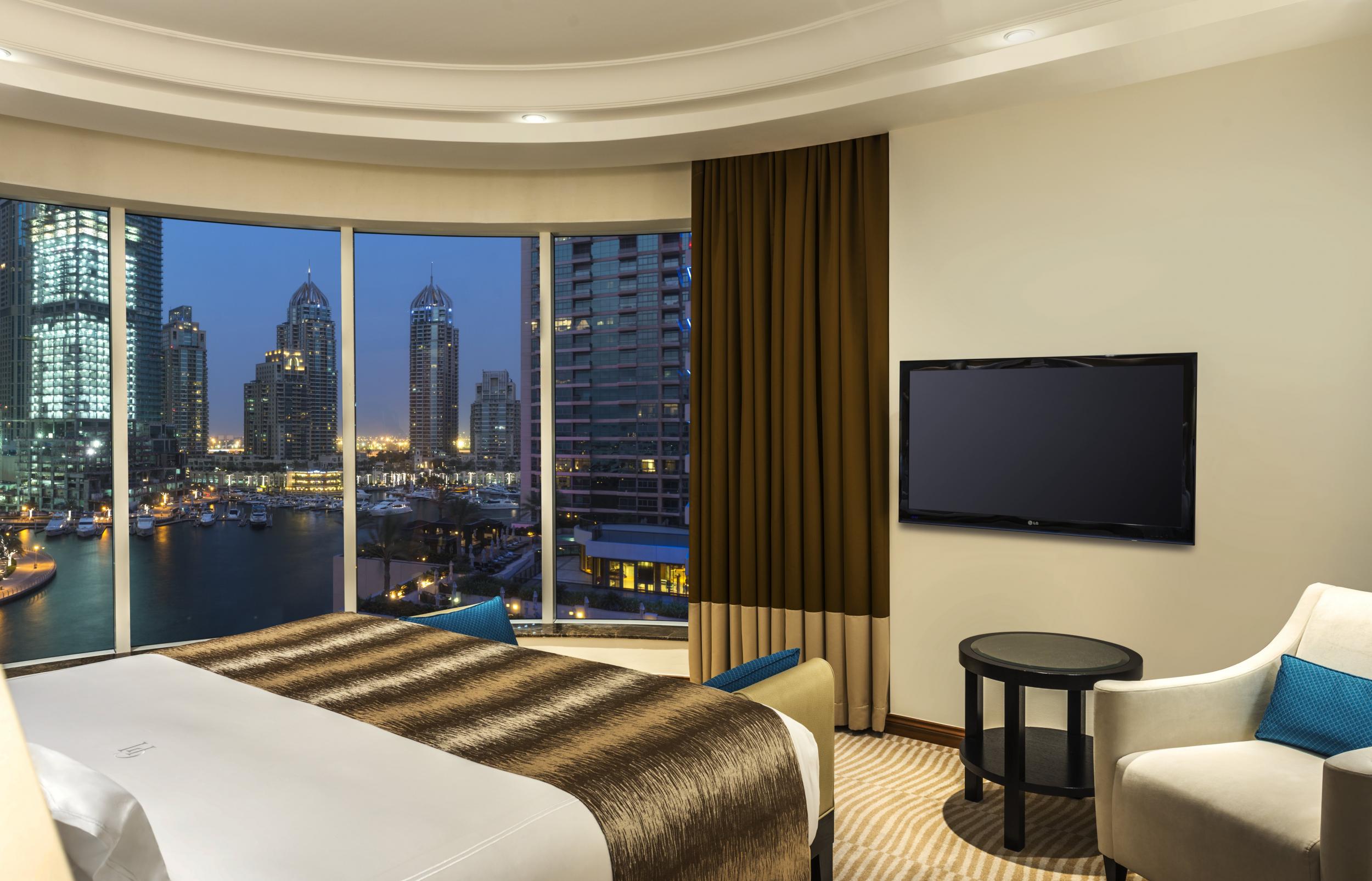 Admire the city lights from Grosvenor House