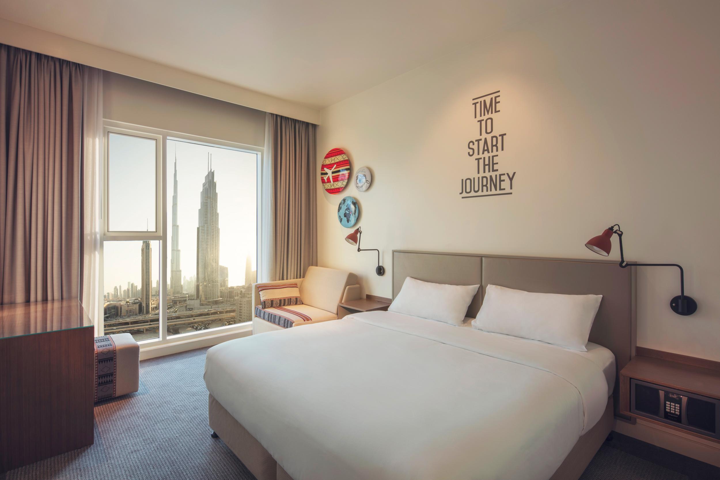 The Rove Downtown offers some exceptional views of the Burj Khalifa