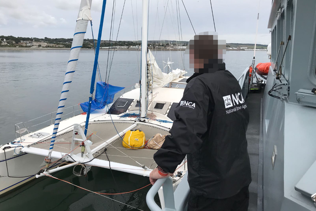 Agency employees were supported by border force maritime and deep rummage specialists, who are trained to find contraband, the NCA said