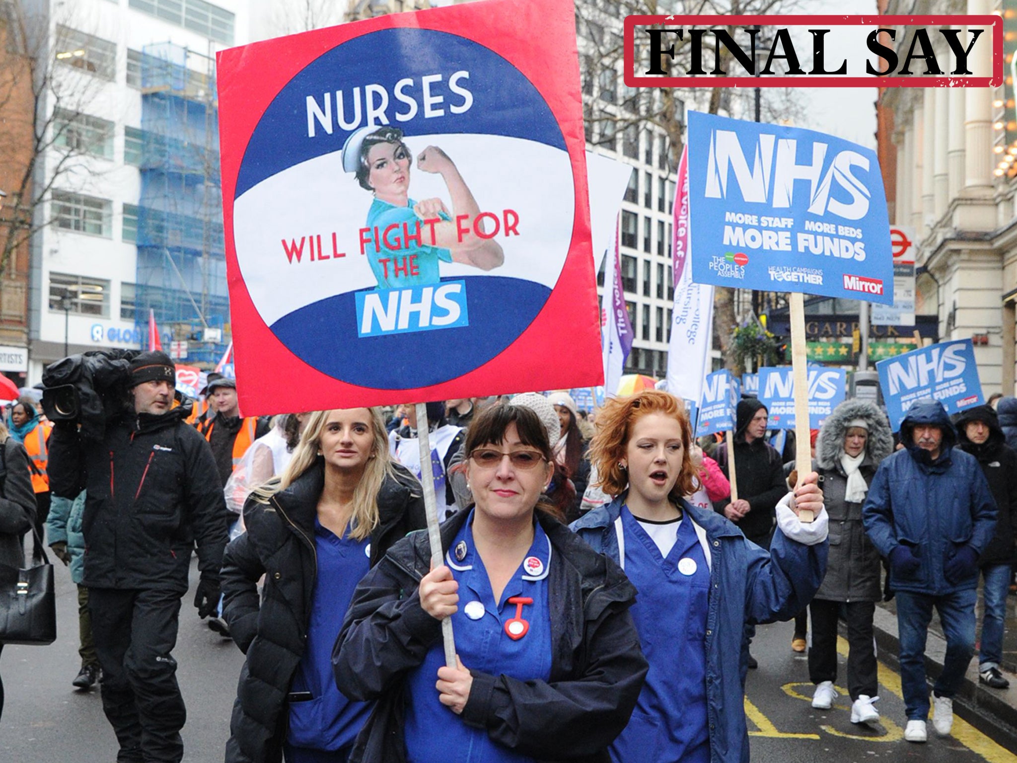 One in three nurses is due to retire in the next five years, leaving a huge shortfall that will only get worse if there is a bad deal with the EU after Brexit