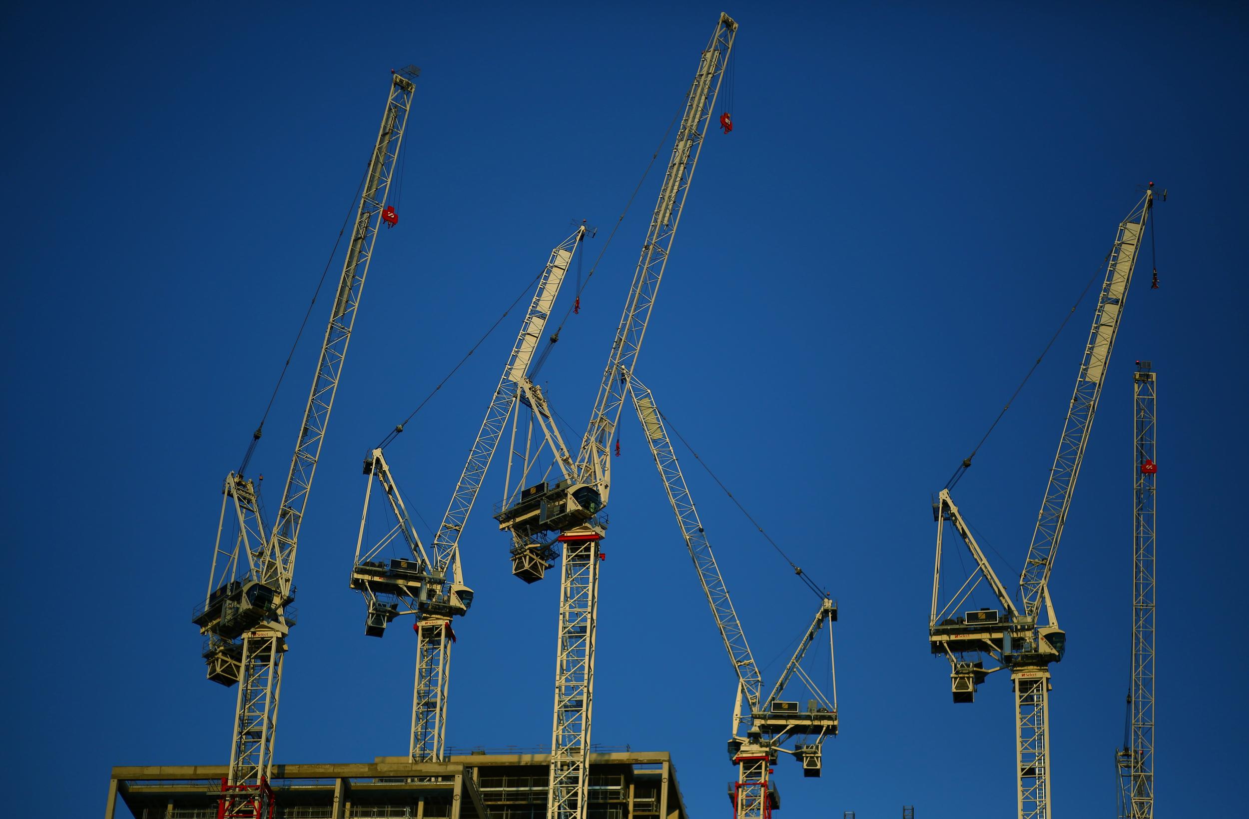 Confidence among construction managers was the lowest since early 2013 according to the PMI survey